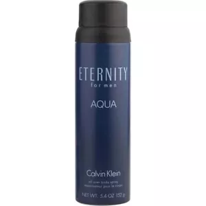 ETERNITY AQUA MEN 5.4 OZ ALL OVER BODY SPRAY BY CALVIN KLEIN - Picture 1 of 3
