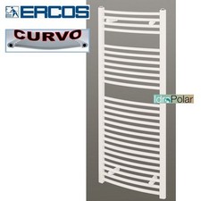 SCALDASALVIETTE BAGNO BIANCO CURVO TEKNO ERCOS VARIE DIMENSIONI DISPONIBILI NEW