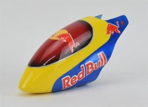 Custom RED BULL Align Trex 450 R/C Helicopter CANOPY - Picture 1 of 12