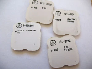 ESA,ETA 9200,9154,9150,959-001 ASSORTED PACKETS OF STEMS - Picture 1 of 9