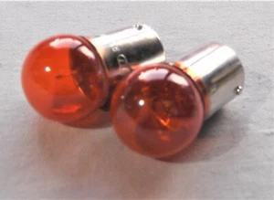 Genuine Daelim 12V 10W Amber Turn Signal Light Bulb 34905-SA8-0000 2-pack - Picture 1 of 4