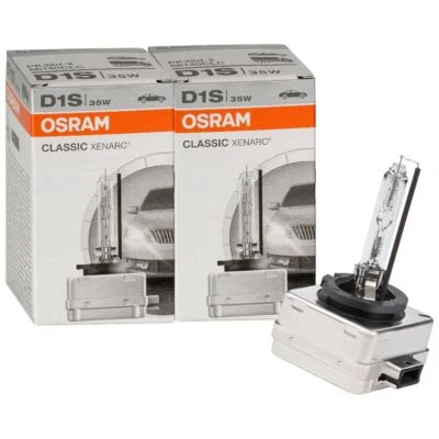 2x Osram D1S Xenon Brenner Lampe Xenarc Classic 66140CLC 85V 35W Scheinwerfer - Bild 1 von 4
