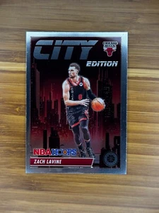 Zach Lavine City Edition Silver Prizm 2023-24 NBA Hoops Premium Stock #17 - Picture 1 of 2