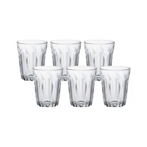 6pc Duralex Provence 130ml Kitchen Drinking Cups/Glasses Set Tempered Glass - Picture 1 of 3