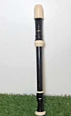 Aulos Soprano Recorder 503B-E- Black - Image 1 of 4