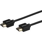 StarTech.com Cable de 2m HDMI 2.0, Cable HDMI Premium 4K 60Hz de Alta Velocidad 