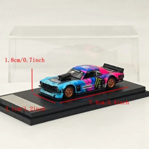 1/64 Street Weapon Ford 1965 Mustang Hoonicorn RTR Los Angeles Monster Diecast - Picture 1 of 6