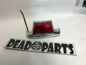 Harley pre-09 rear flhr flht fender tip lamp guard bumper - Bild 1 von 4