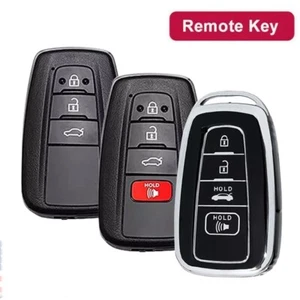 OFFCURVE Remote Car Key Fob Cover Case For Toyota Camry Corolla RAV4 Prius Prado - Picture 1 of 7