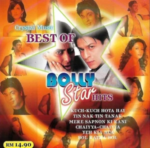 Crystal Music Best Bollywood Star Hits CD Instrumental Relaxing Easy Listening - Picture 1 of 3