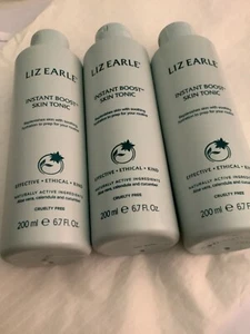 Liz Earle instant boost skin tonic 200ml x3 Brand New fresh stock RRP £54 new - Picture 1 of 1