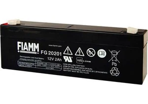 BATTERIA FIAMM ORIGINALE FG20201 12V 2A 2AH AGM ALLARME SIRENA ANTIFUTO ALLARMI - Foto 1 di 9