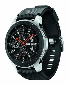 Samsung Galaxy Watch 46mm Bluetooth Smartwatch - Silver (SM-R800) Good - Photo 1 sur 8