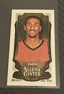 2024 Topps Allen & Ginter Baseball A&G Back Mini #239 Alex Sarr Rookie  - Picture 1 of 2
