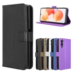 For Cubot A10, Luxury Flip Leather Anti-slip Cover Wallet Stand Card Slots Case - Picture 1 of 26