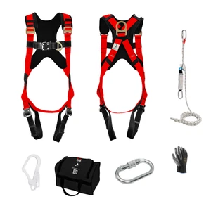 Auffangset Dachdecker Set Auffanggurt Auffanggerät Seil 10m Fallschutz PSA 2PS - Bild 1 von 7