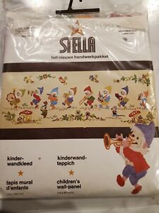 Stella Embroidery Kit Children's Wall Panel 14x40  Made in Holland #1082