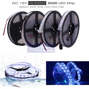   IP67/IP68 Under Water LED Strip. 5050 DC12V 60LED/M Silicon Tube Outdoors 5M - Picture 1 of 6