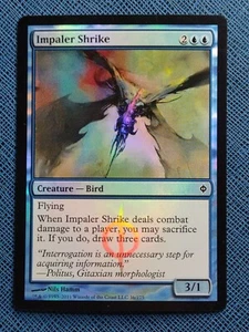 MTG 1x FOIL Impaler Shrike NM New Phyrexia Magic the Gathering - Picture 1 of 1