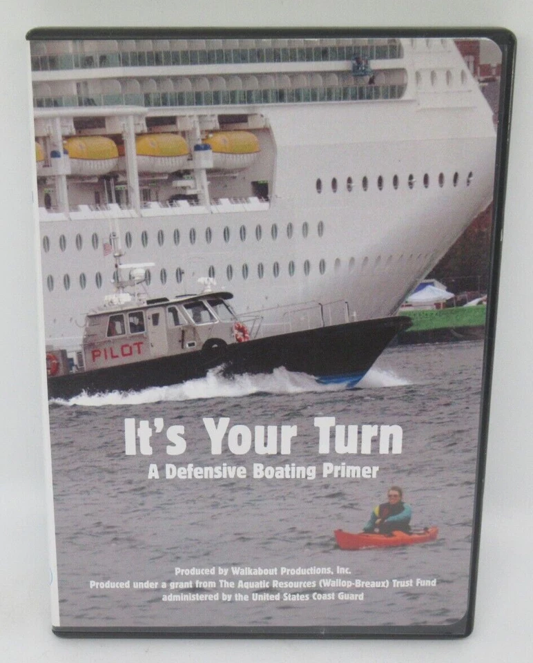 IT'S YOUR TURN: DEFENSIVE BOATING PRIMER 2-DISC DVD/CD-ROM SET, PADDLECRAFT TIPS - Image 1 of 2