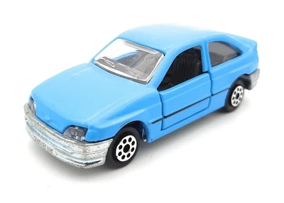 Majorette n. 275 Ford Escort blu chiaro. Prodotto in Francia. metallo 1/55 - Immagine 1 di 2