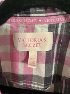 Camicia Pigiama Victoria Secret Rosa XS - Foto 1 di 1