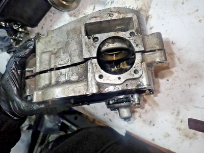 1975 Honda XR 75 Left/Right Engine/Motor Cases Crankcases - Image 1 of 4