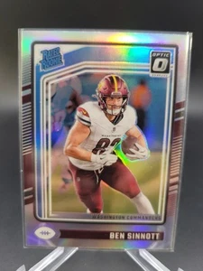 2024 Panini Donruss - Rated Rookie Ben Sinnott #314 Optic Preview Holo Prizm... - Picture 1 of 4