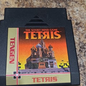 Tengen Tetris Nintendo NES Puzzle Video Game Cartridge Tetris Series