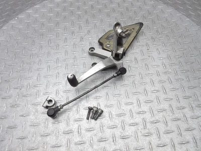 00-03 Suzuki GSXR 750 GSXR750 2002 juego trasero izquierdo palanca de cambios soporte de clavija de pie Foto 1 de 4