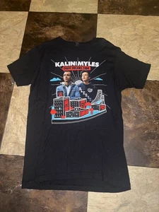 Rare Kalin And Myles - “Chase Dreams” Tour - Black Shirt - M - Picture 1 of 7
