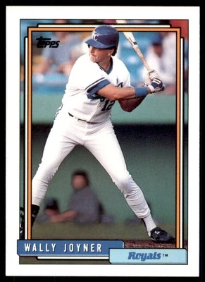 1992 Topps Traded Wally Joyner Kansas City Royals #59T - Image 1 of 2