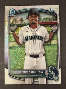2025 Bowman Chrome - Kendry Martínez #BCP-159 (RC) - Mojo Refractor - Mariners - Picture 1 of 2