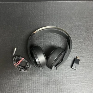 Sony Platinum Headset Wireless 7.1 Surround With Dongle For Playstation 4 And PC - Picture 1 of 10