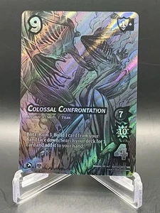 UniVersus Attack on Titan Colossal Confrontation 223/189 SR Alt Art NM/M - Picture 1 of 2