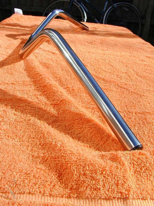 chrome 7/8" HANDLEBARS NORTON COMMANDO FASTBACK INTERSTATE ROADSTER USA models — 第 1/1 张图片