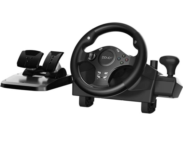 Roda de corrida e pedais para PC Xbox Ps3 Ps4