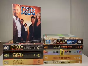 CSI Miami Season 1 2 3 4 5 6 7 8 9 DVD Boxets David Caruso Region 1 - Picture 1 of 12