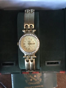 Designed by Paolo GUCCI Womens Watch - In Original Box Gold Tone Untested READ - Picture 1 of 6