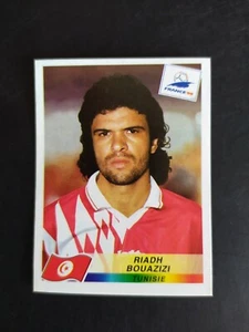 FIGURINA WORLD CUP FRANCE 98 PANINI TUNISIA BOUAZIZI n. 489 NUOVA CON VELINA - Imagen 1 de 2