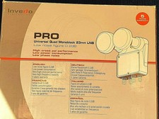 LNB DUAL FEED INVERTO 4 USCITE