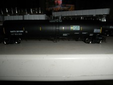 Atlas Black Tank Car Ho Scale Model Railroad Freight Cars For Sale Ebay