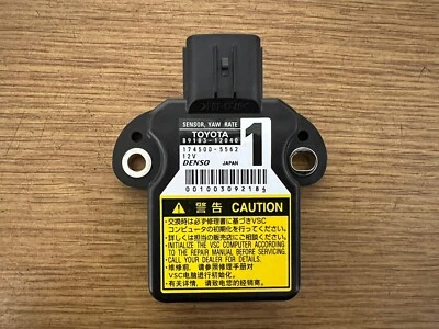 07-09 SENSOR DE VELOCIDAD DE GUIÑADA LEXUS LS460 101 K MILLAS 89183-12040 OEM  Foto 1 de 4