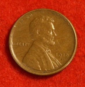 Centavo de trigo Lincoln 1919-S centavo bonita moneda circulada LW2151 - Imagen 1 de 2