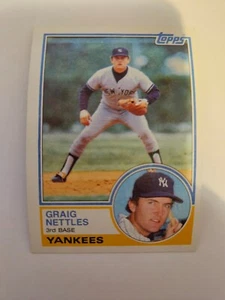 1983 TOPPS GRAIG NETTLES #635 NM - Picture 1 of 1