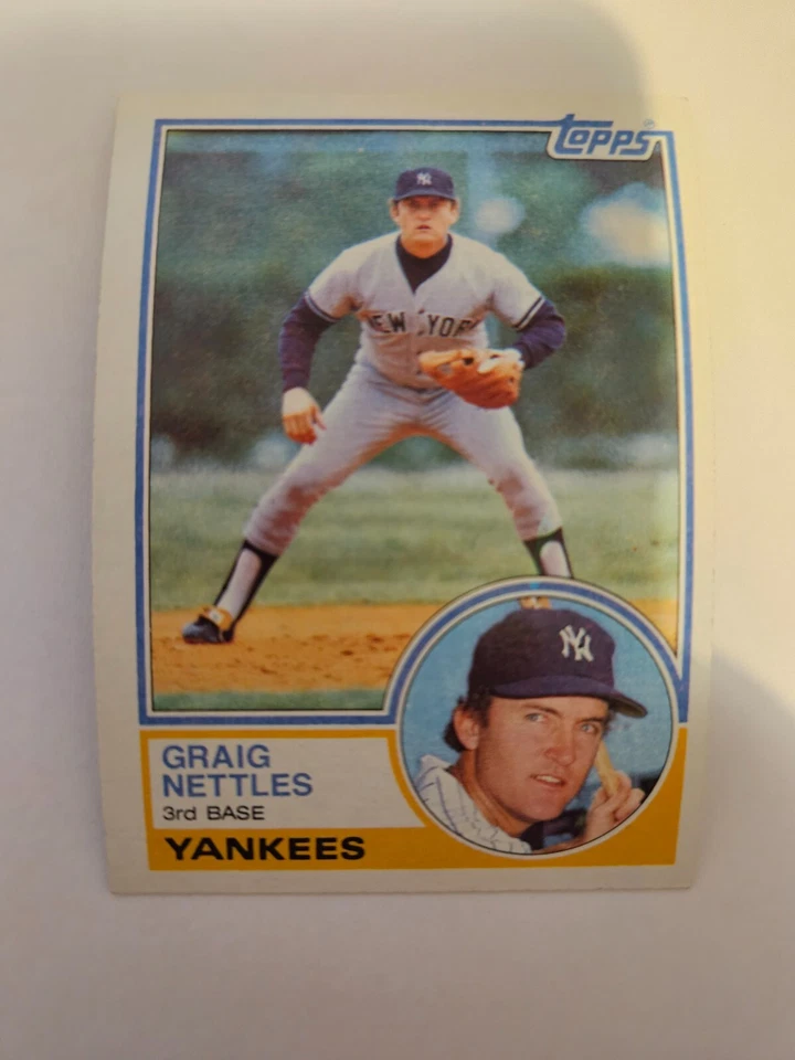 1983 TOPPS GRAIG NETTLES #635 NM - Image 1 of 1