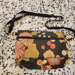Danny K Purse Beverly Hills CA Women's Tapestry Fabric Crossbody Handbag - Picture 1 of 6