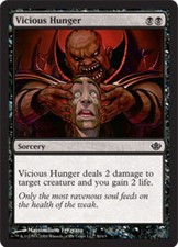 1x Vicious Hunger MTG Duel Decks: Garruk vs. Liliana NM Magic Regular