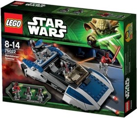 Lego Mandalorian Speeder 75022 Star Wars Minifigure Building Set