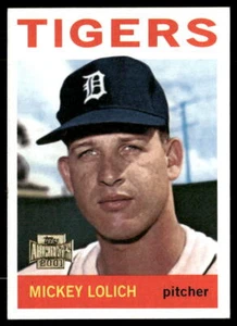 Mickey Lolich 2001 Topps Archives #46 Detroit Tigers - Imagen 1 de 2